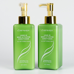Fast Styling 24-Hour Moisture Elastin Lock Long Lasting Instant Wave Activator hair Leave-In Conditioner for Curly Hair