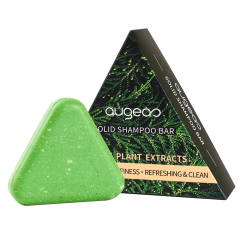 Private Label Anti-Dandruff Deep Cleansing Hair Growth Oil Control Damage Repair Healthy-Looking Hair Shampoo Bar
