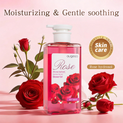 Wholesale High Quality Bath Sets Oil Control Jasmine Orange Grapefruit Mint Rose Whitening Shower Gel
