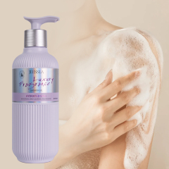 Perfumed Luxury Bath Wash Sets Refreshing Long Lasting Fragrance Soothing Exfoliating Body Shower Gel