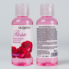 Wholesale High Quality Bath Sets Oil Control Jasmine Orange Grapefruit Mint Rose Whitening Shower Gel
