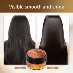 High Quality Hair Care Moisturizing Anti Frizz Smooth Repairing Damaged Protein Collagen Nourishing Keratin Argan Oil Hair Mask