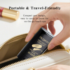 Black Hair Magic Dyeing Cream Wand Cover Grey White Hair Healthy Long Lasting Private Label Black Hair Dye Stick with Comb