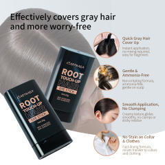 Carthaea OEM Grey Coverage Root Touch up Instant Hair Color Easy Apply Temporary Touch up Hair Dye Stick
