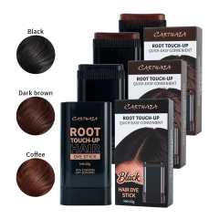 Carthaea OEM Grey Coverage Root Touch up Instant Hair Color Easy Apply Temporary Touch up Hair Dye Stick