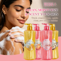 New Products Body Wash Natural Fruits Acid Extract Hydrating Nourishing Skin Care Dream Shimmer Scented Shower Gel