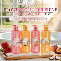 New Products Body Wash Natural Fruits Acid Extract Hydrating Nourishing Skin Care Dream Shimmer Scented Shower Gel