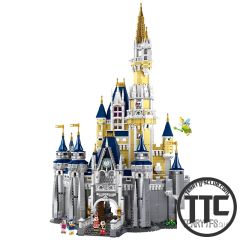 No box - Shuangxiang SX6005 4190PCS Disne-y Castle Legoing bricks