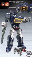66 Bricks No.662 3100+ Pcs Soundwave with ravage Legoing bricks