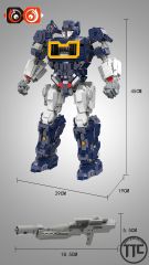 66 Bricks No.662 3100+ Pcs Soundwave with ravage Legoing bricks