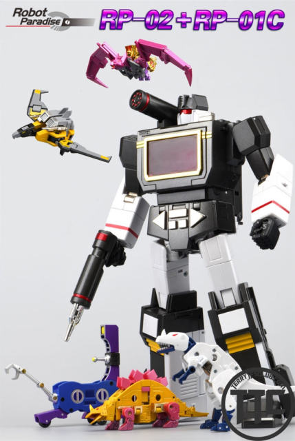 【PRE-ORDER】Robot Paradise RP-02 Acoustic Wave & Night Bat | Soundblaster & Ratbat