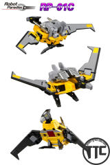 【PRE-ORDER】Robot Paradise RP-01C Tape set | Buzzsaw & Overkill & Autoscout & Slugfest