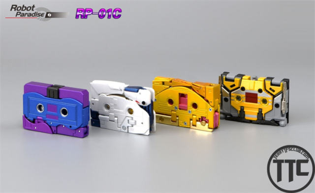 【PRE-ORDER】Robot Paradise RP-01C Tape set | Buzzsaw & Overkill & Autoscout & Slugfest