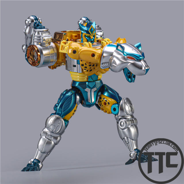 【PRE-ORDER】TransArtToys  BWM-03 Metal Panther Commander | Cheetor Fine Coating Reissue