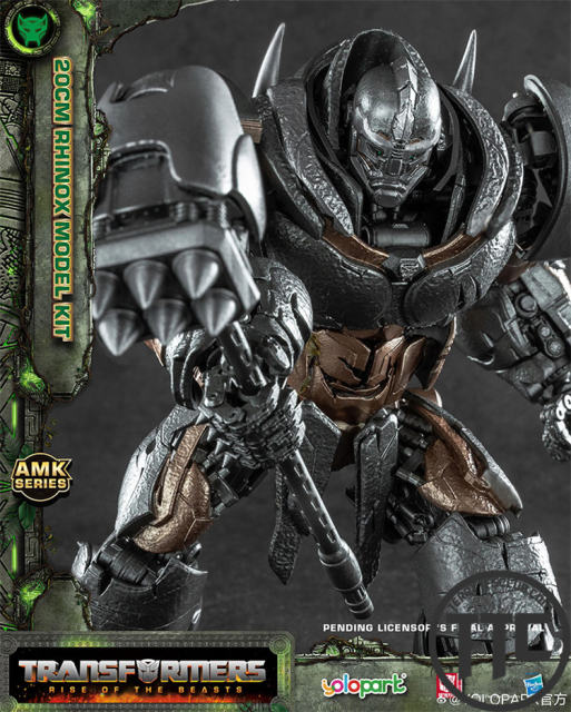 Yolopark RISE OF THE BEASTS: AMK Series 20cm Rhinox Model Kit