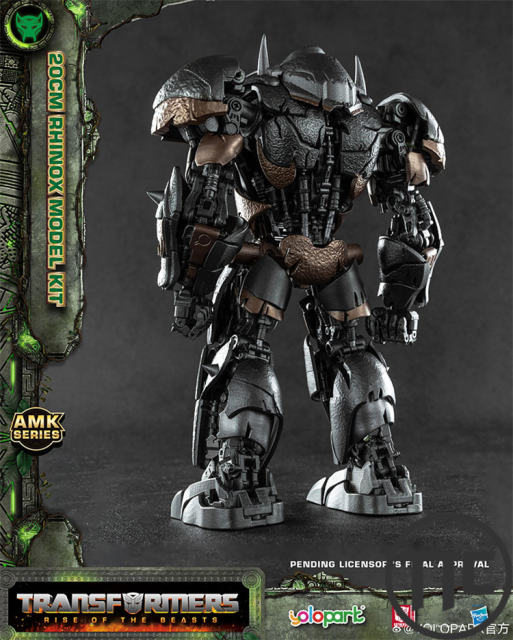 Yolopark RISE OF THE BEASTS: AMK Series 20cm Rhinox Model Kit