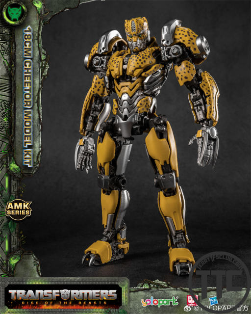 Yolopark RISE OF THE BEASTS: AMK Series 18cm Cheetor Model Kit