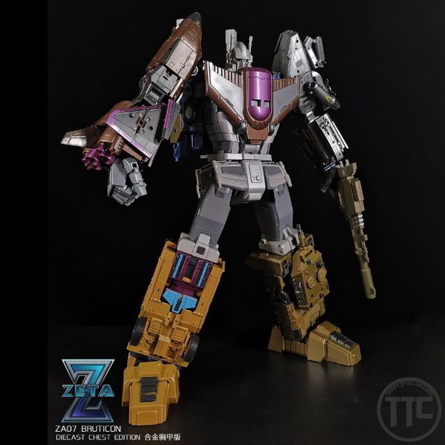 【FES】【IN STOCK】 Zeta Toys ZA-07 Bruticon Bruticus Die-cast Chest version Bruticus