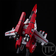 Fugu Model FG-01 Macross VF1S God of Flame w/ Fast Pack Armor Deluxe Ver.