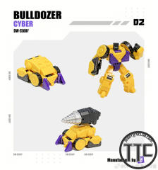 【PRE-ORDER】Dr.Wu ES03Y~ES08Y Cyber Assembly | Devastator G2 set of 6