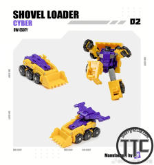 【PRE-ORDER】Dr.Wu ES03Y~ES08Y Cyber Assembly | Devastator G2 set of 6