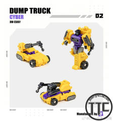 【PRE-ORDER】Dr.Wu ES03Y~ES08Y Cyber Assembly | Devastator G2 set of 6