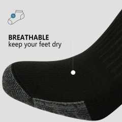 HEATUFF Mens Socks Ankle Low Cut Socks for Men Breathable Athletic Socks 10 Pairs