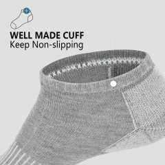HEATUFF Mens Socks Ankle Low Cut Socks for Men Breathable Athletic Socks 10 Pairs