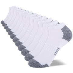 EALLCO 10 Pairs Kids Socks No Show Sport Socks Cushioned Low Cut Athletic Boys Girls socks