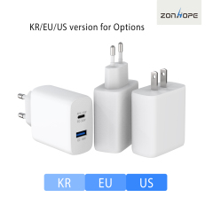 Zonhope 33w PD Type-C QC3.0 18W USB-A Wall Charger Adapter For iPhone