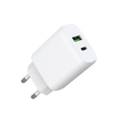 25w PPS Type-C Dual Ports USB-A Slot QC3.0 18w Wall Charger USB Power Adapter For Sam sung s23
