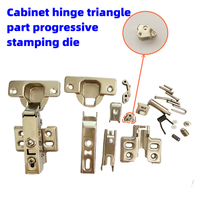 Cabinet Hinge Triangle Part Automatic Stamping Die