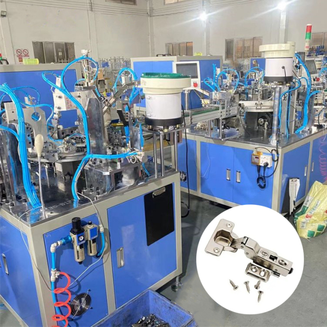 Half Overlay Cabinet Hinge Automatic Assembly Machine Hinge Automatic Production Line