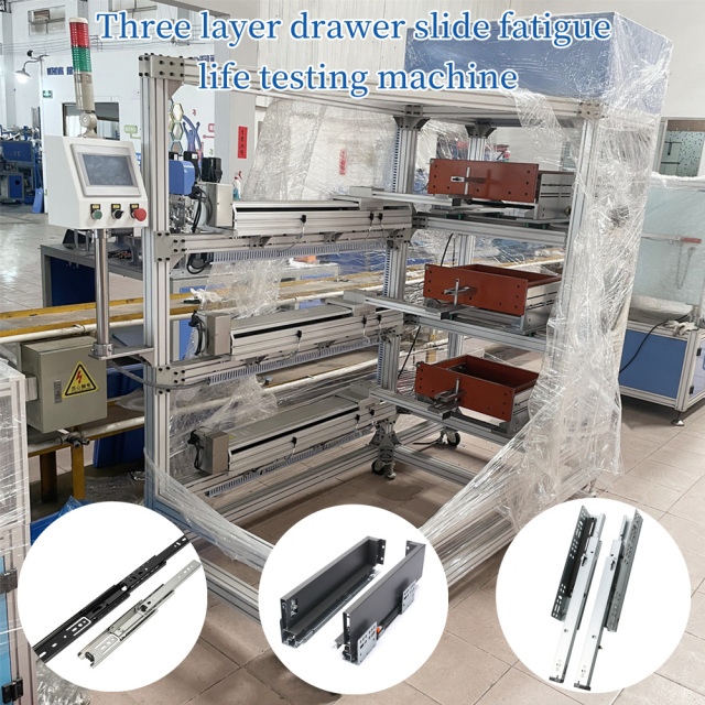 Three Layer Drawer Slide Fatigue Life Testing Machine