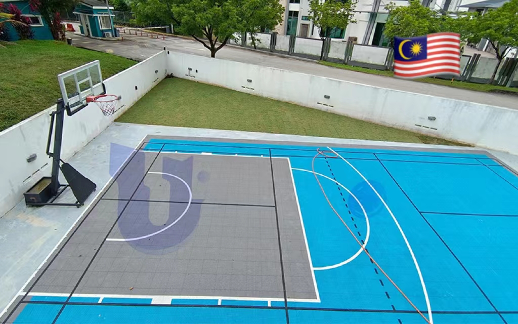 Basketball Court tiles feedback from Malaysia!!