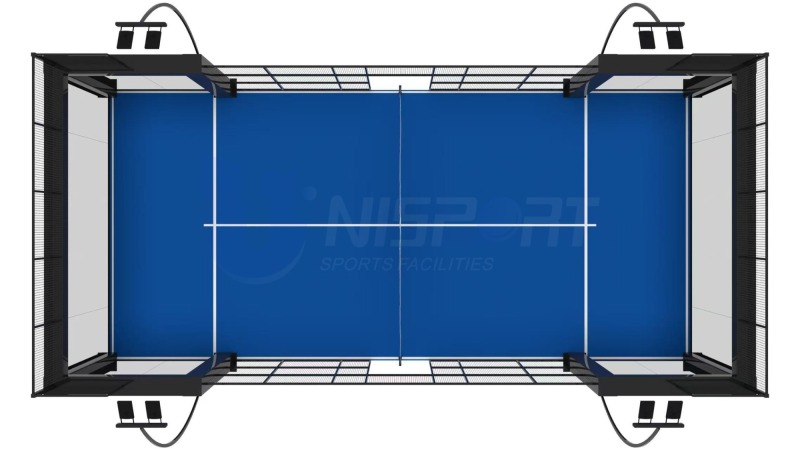 UNI - FORCE HX Hurricane-Class Padel Court