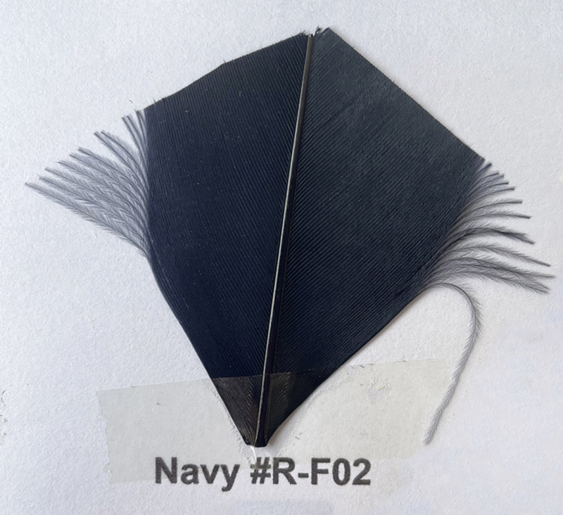 RL-GCC01 Triple Diamond cut Goose Feather 4/6 25pcs/Packet