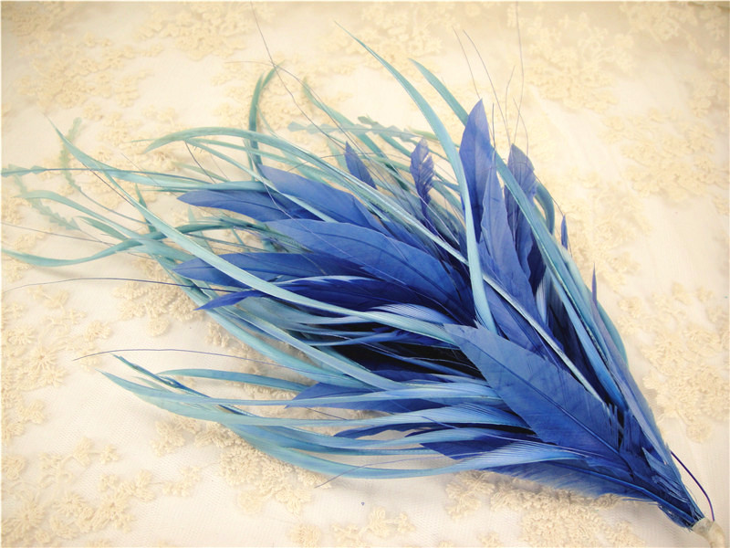 RM829 Feather Mount Goose Feather Millinery Fascinators Hat Handcraft Headress