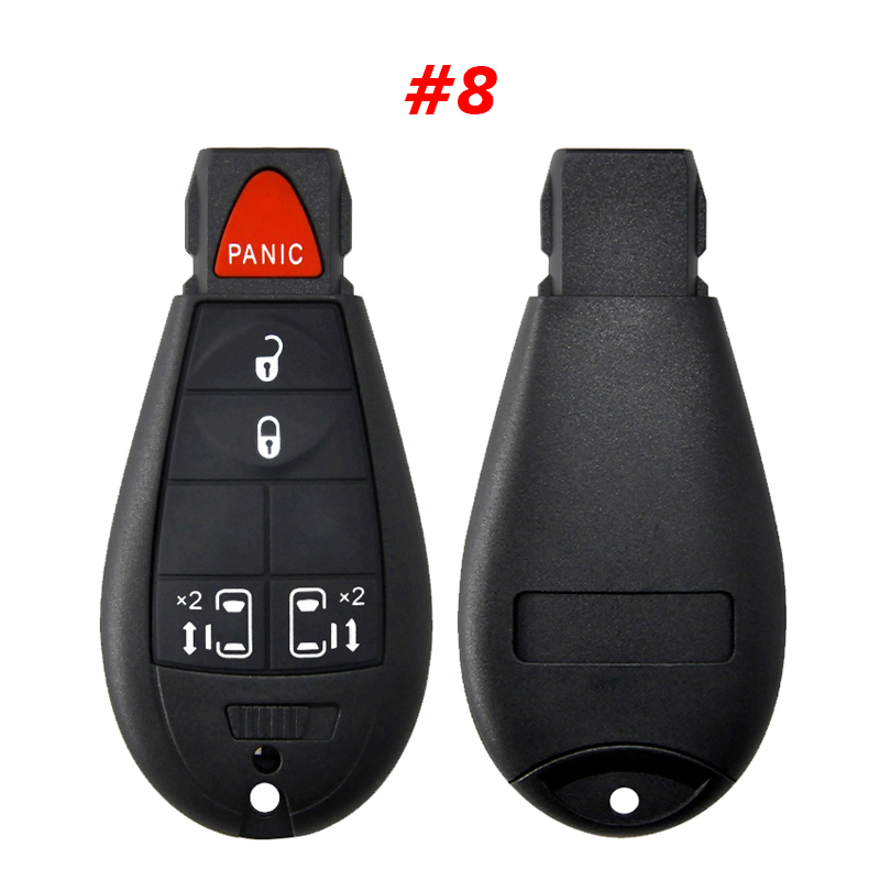 CS086006  Replacement Car Key Case For Chrysler Dodge Caravan fobik