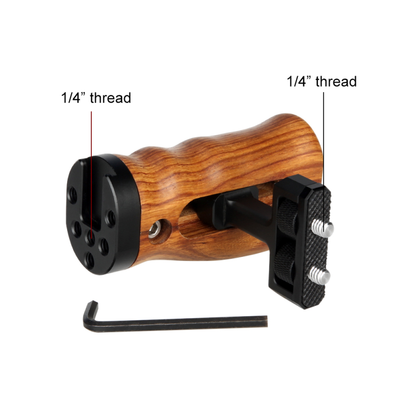 NICEYRIG Camera Wooden Handle Grip