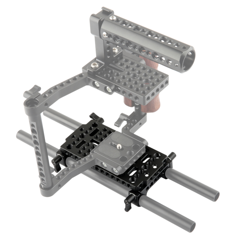 Niceyrig Cheese Mounting Plate  and 15mm Rod Clamp