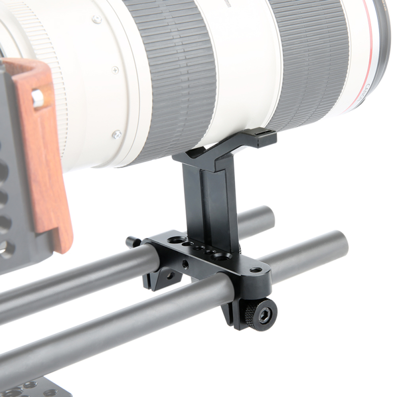Niceyrig Universal Adjustable Height Long Lens Support