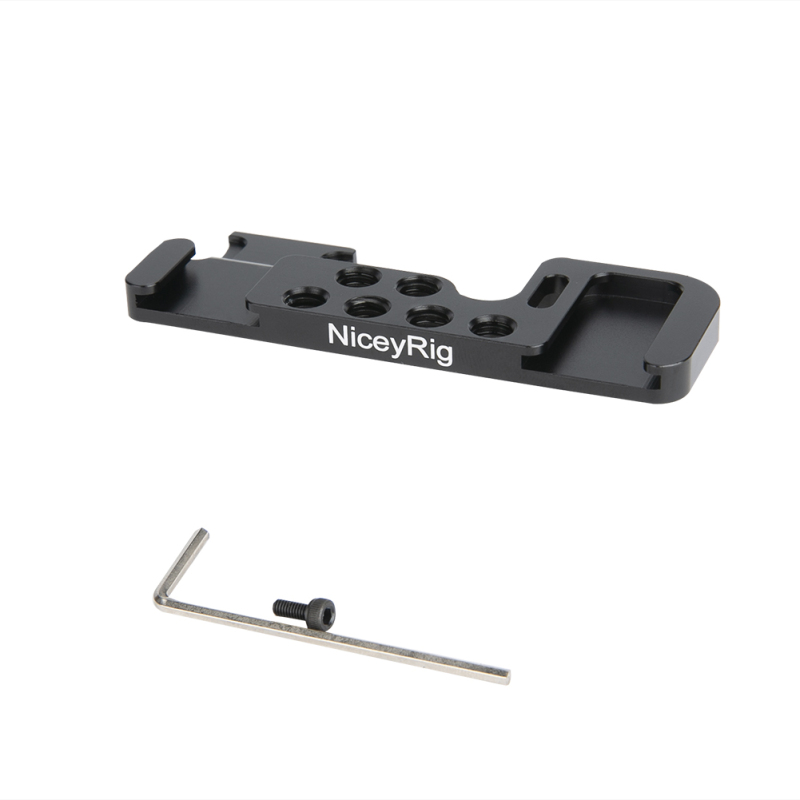 Niceyrig Cold Shoe Adapter (Left Side) for Sony A6000/A6100/A6300/A6400/A6500