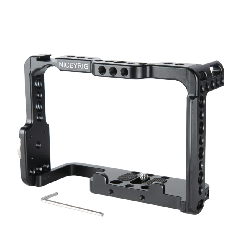 Niceyrig Camera Cage for SONY A7RIV/A1 ILCE-1/ A7MIII /A7Rlll/ A7ll/ A7Rll/ A7Sll /A9/A9II/A7M4 / A7IV