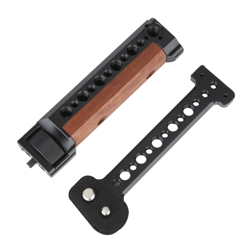 Niceyrig Wooden Side Handle for DJI Ronin-S/Ronin-SC/DJI-RS 2/DJI-RSC 2/Zhiyun Crane 2/Crane V2/Zhiyun Weebill Gimbal Stabilizer