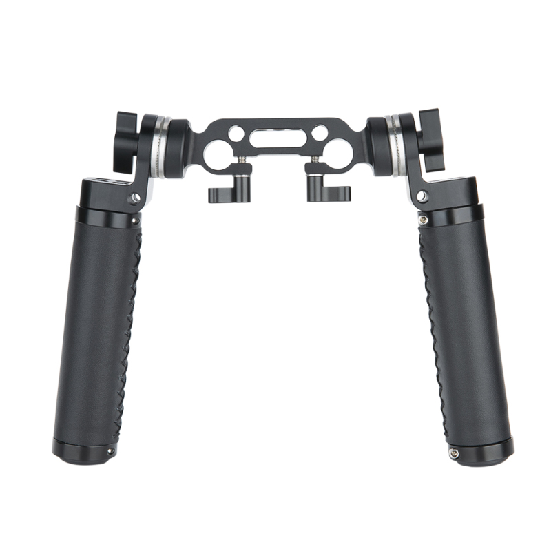 Niceyrig Rosette Handle Leather Grip (M6 Thread Diameter 31.8mm)  Applicable 15mm Shoulder Pad Rig Rod Support System