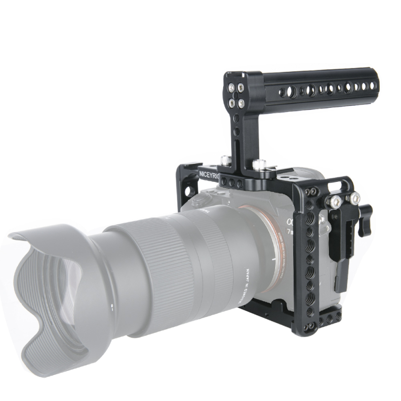 NICEYRIG Camera Cage Kit for Sony A1 ILCE-1/A7RIV/A7SIII/A7RIII/A7III/A7MIII/A9/A7RII/A7SII
