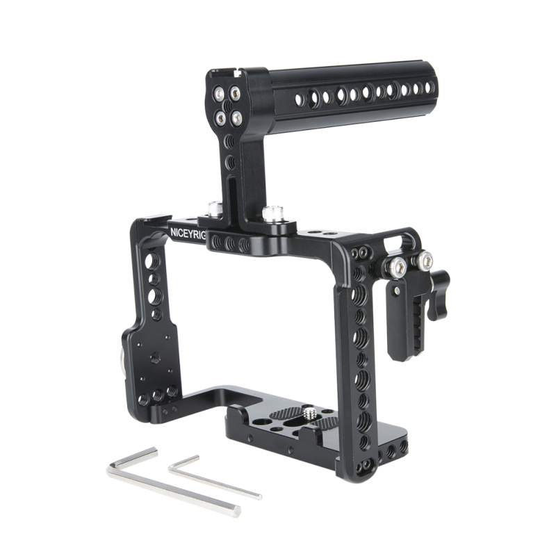 NICEYRIG Camera Cage Kit for Sony A1 ILCE-1/A7RIV/A7SIII/A7RIII/A7III/A7MIII/A9/A7RII/A7SII