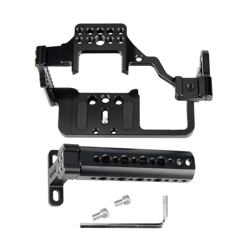 Niceyrig Camera Cage for Panasonic LUMIX GH5M2/GH5II/GH5/GH5S/G9 with Top Cheese Handle