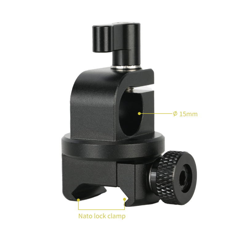 Niceyrig 15mm Rod Clamp with Nato Clamp